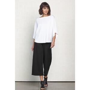 Women’s Planet by Lauren G Pima Cotton Luxury Bateau Tee